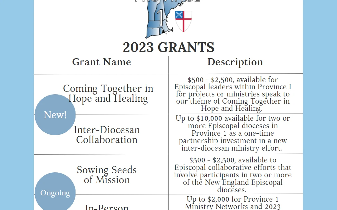 2023 Province 1 Grants Announced!