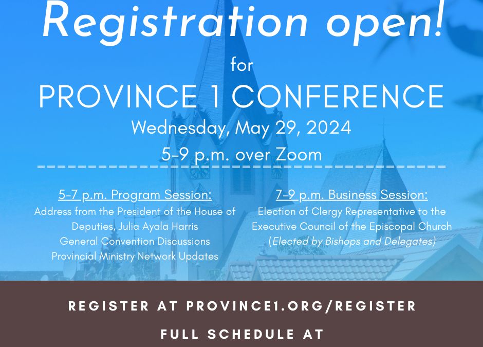 Registration open for Provincial Conference!